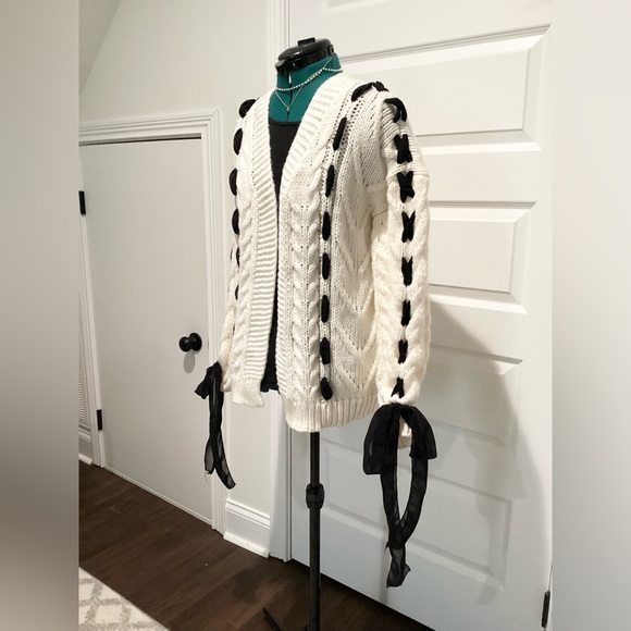 Altar’d state Callia Ribbon Cardigan - Picture 2 of 6